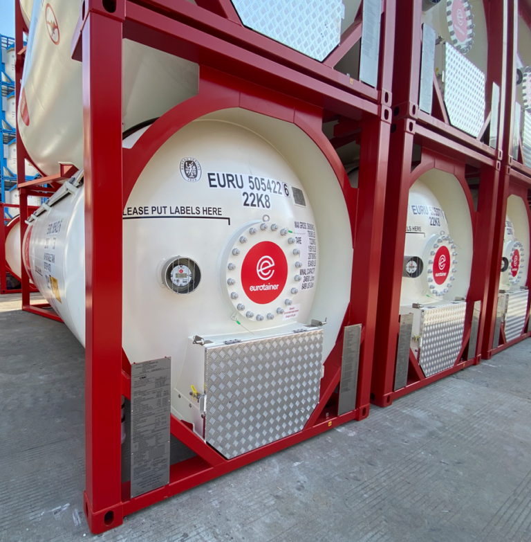 Tank containers for gases - Eurotainer