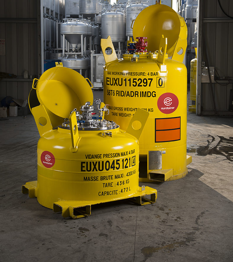 small portable tank container spt for chemical transportation