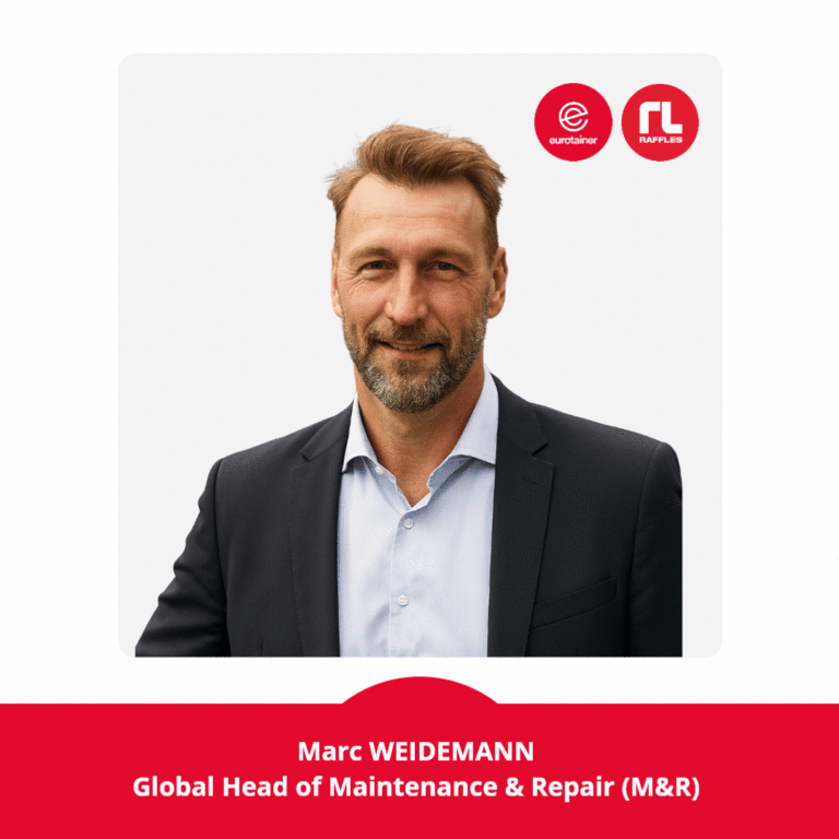 Marc WEIDEMANN Global Head of Maintenance & Repair (M&R) - Eurotainer