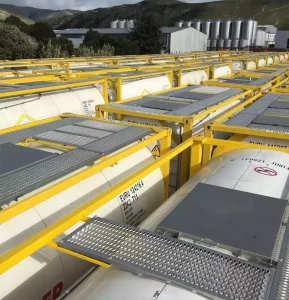 tanks container liquid fleet for wine storage - eurotainer