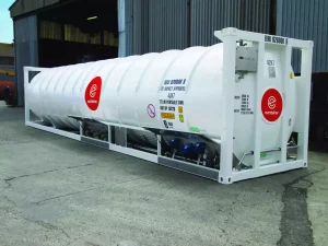 Cryogenic tank container 40-foot-LNG - eurotainer