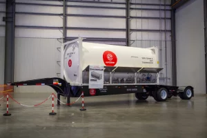 cryogenic tank container on chassis - eurotainer tech day