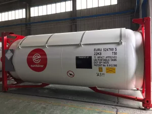 gas tank container on workshop - eurotainer