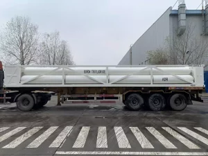 MEGC tank container on chassis with trifluoride - eurotainer