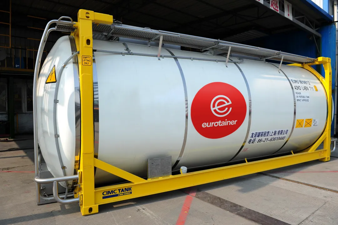 Swap Body tank container liquid 37000L domestic Chinese option - eurotainer